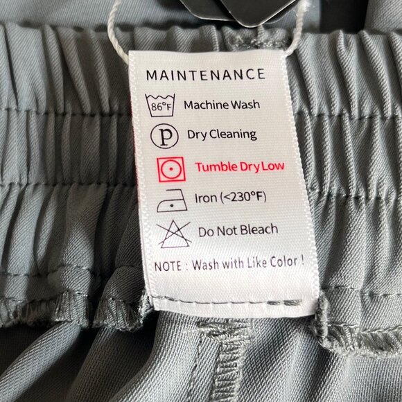 Tarse Activewear Pleated Shorts High Rise Gray Pleated High-Waist Small New - Picture 8 of 10